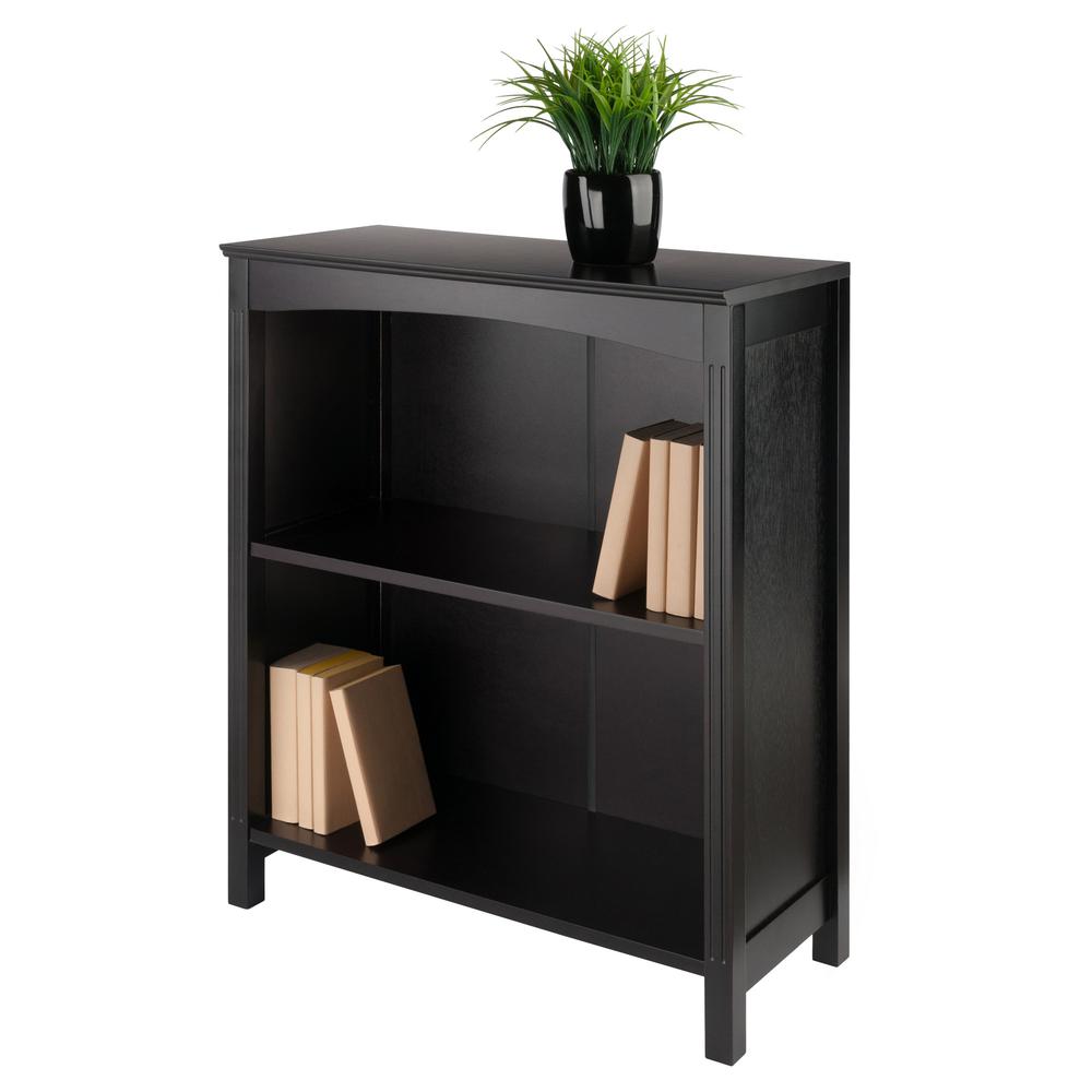 Terrace Storage Shelf 3-Tier 26" wide in Espresso. Picture 6