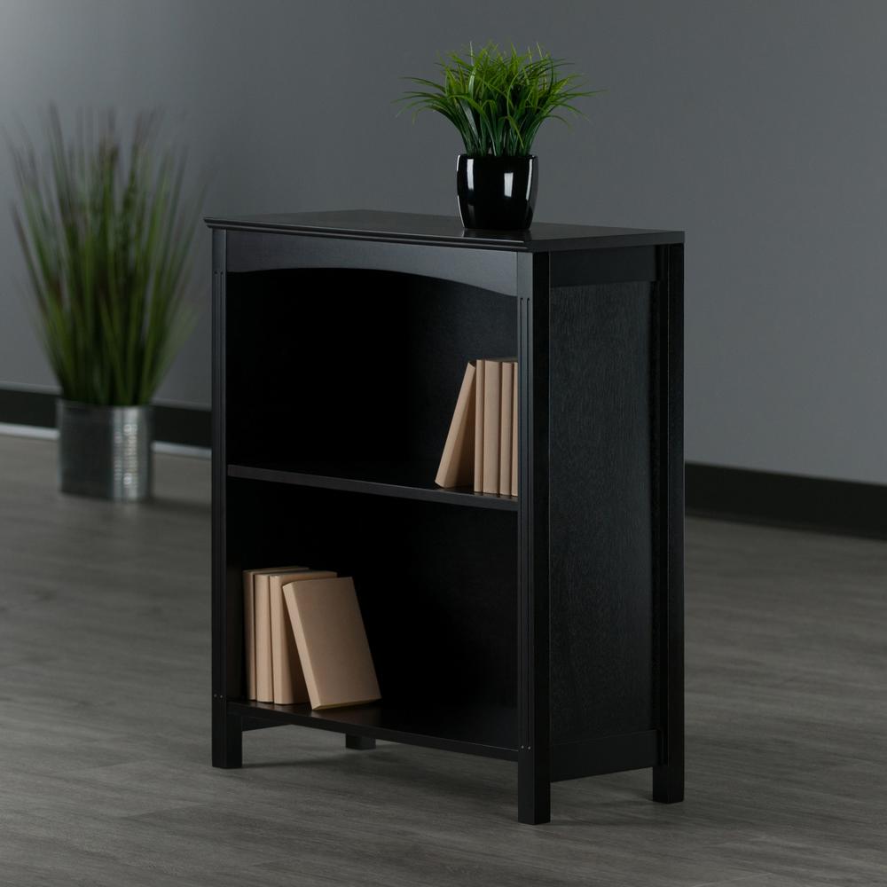 Terrace Storage Shelf 3-Tier 26" wide in Espresso. Picture 7