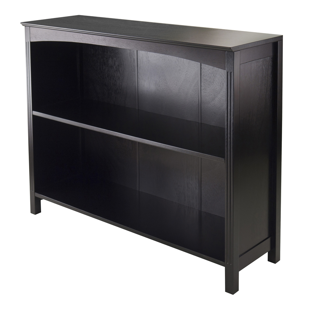 Terrace Storage Shelf 3-Tier 37" wide in Espresso. Picture 1