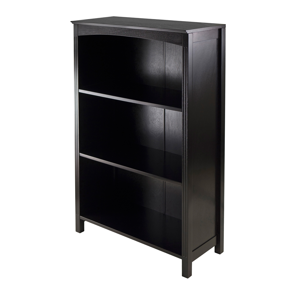Terrace Storage Shelf 4-Tier in Espresso Finish. Picture 1