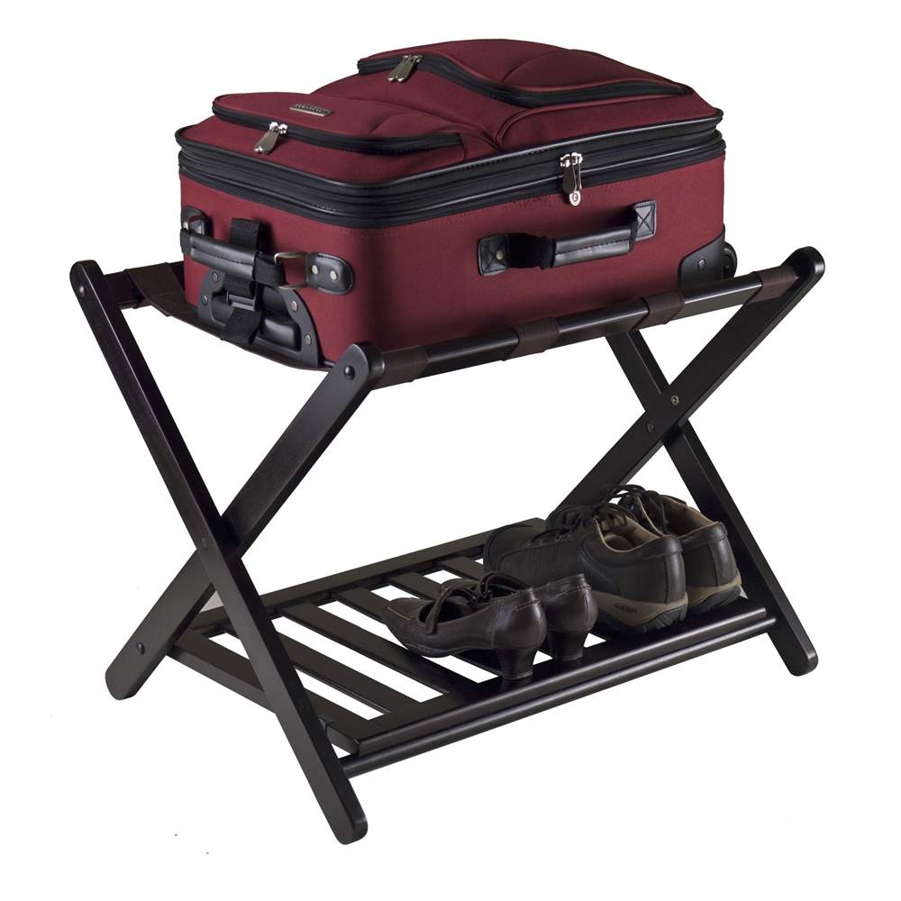 Reese Luggage Rack with shelf. Picture 2