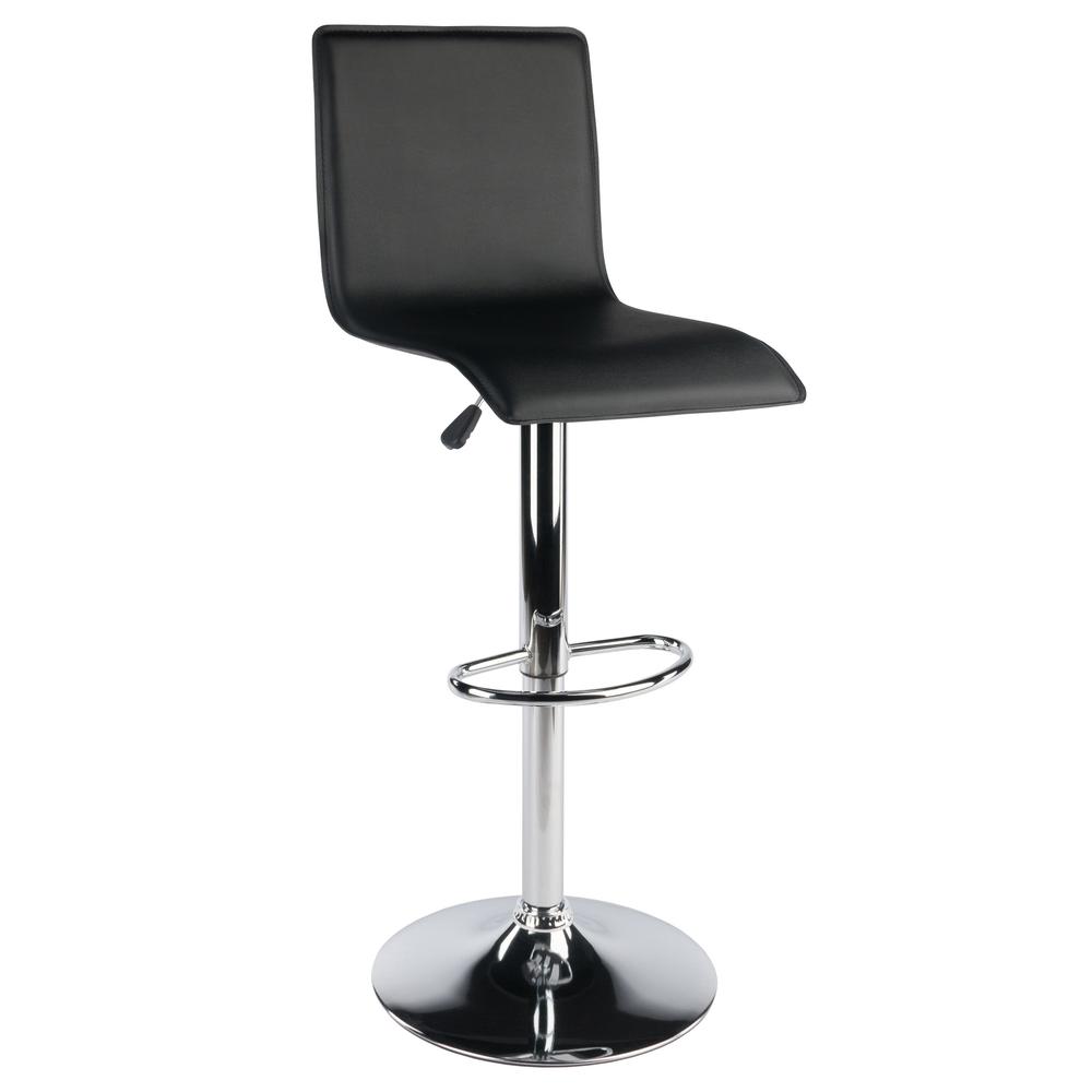 Spectrum High Back L Shape Air Lift Stool, Single, RTA. Picture 3