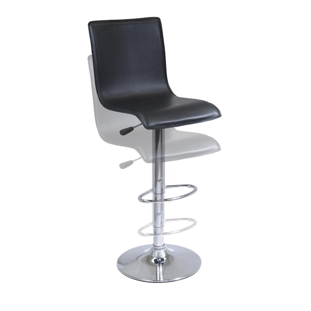 Spectrum High Back L Shape Air Lift Stool, Single, RTA. Picture 6