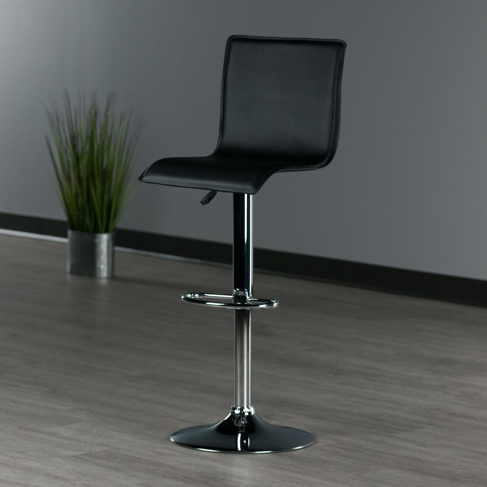 Spectrum High Back L Shape Air Lift Stool, Single, RTA. Picture 7