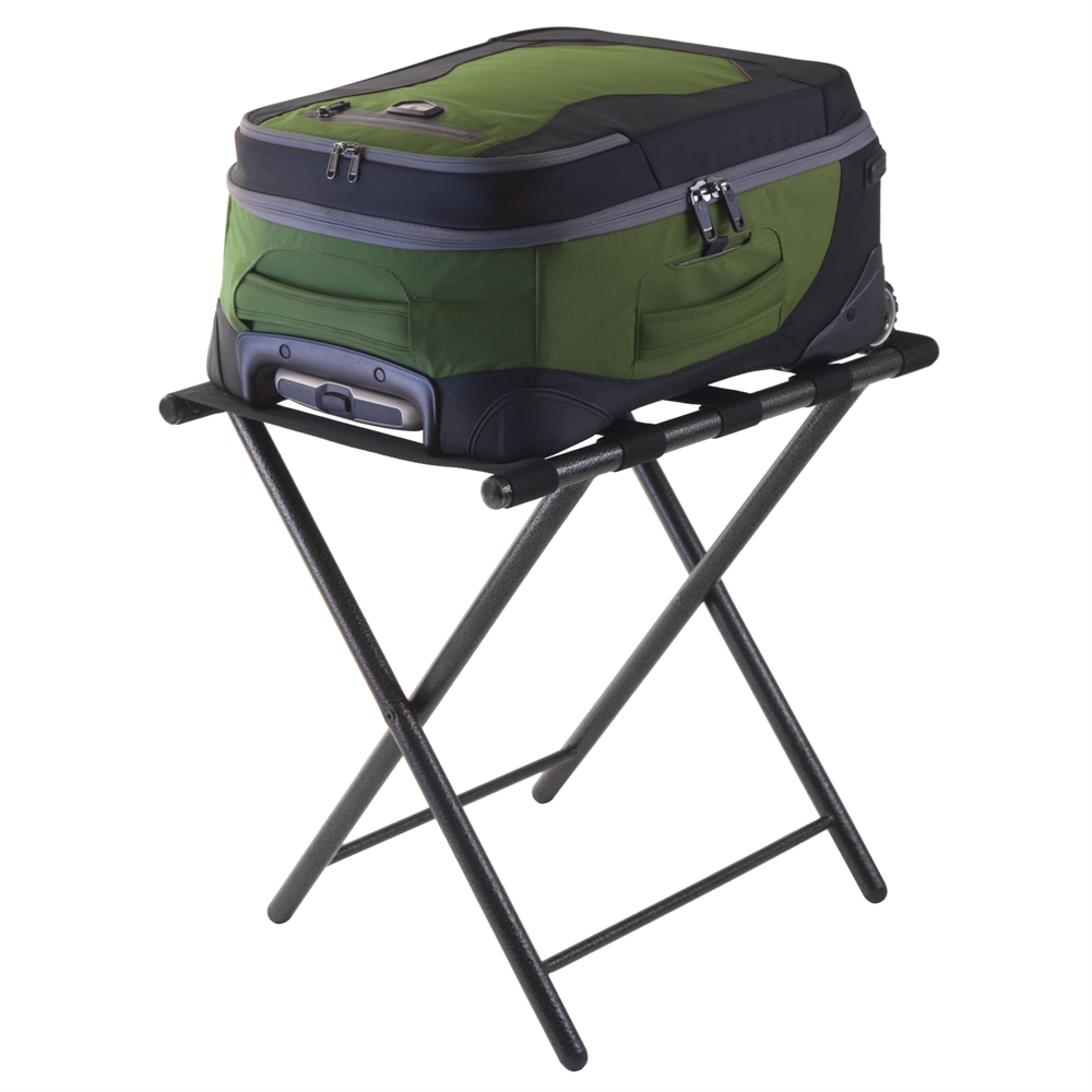 Tavin Luggage Rack, Folding Straight Leg. Picture 2