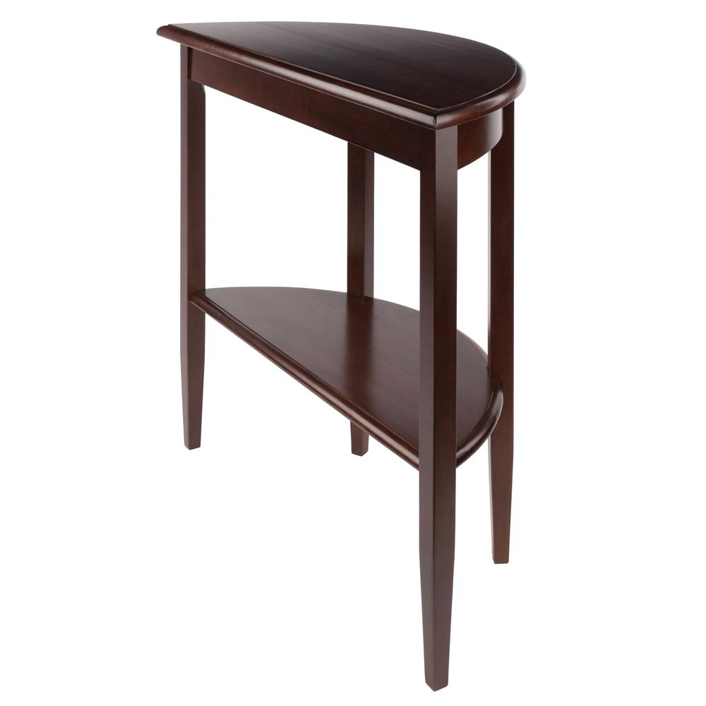 Concord Hall / Console Table,  Half Moon with Drawer, Shelf. Picture 7