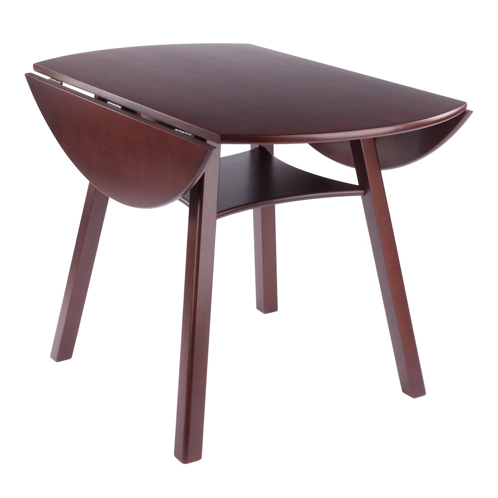 Marbelle Double Drop Leaf Dining Table, Walnut. Picture 2