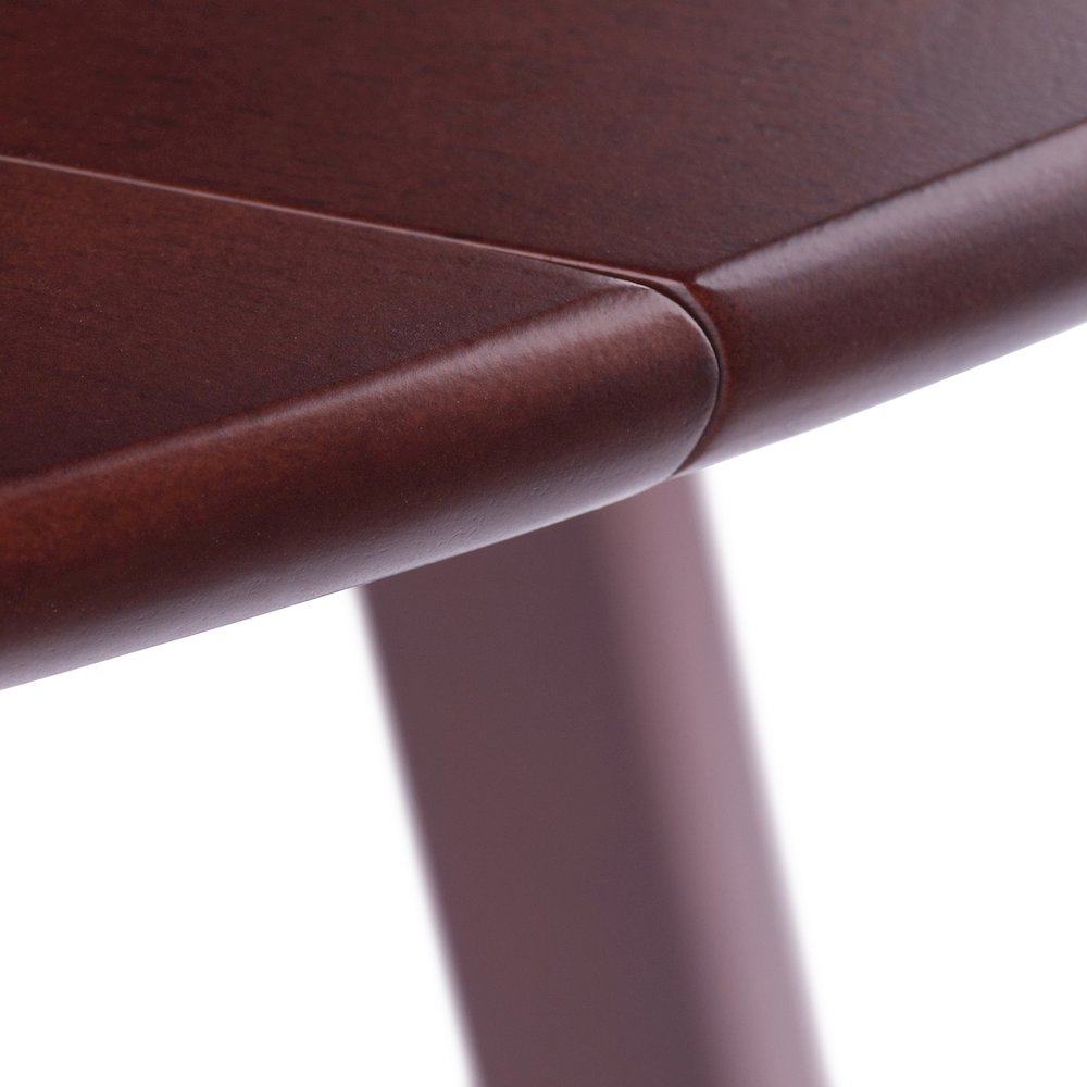 Marbelle Double Drop Leaf Dining Table, Walnut. Picture 7
