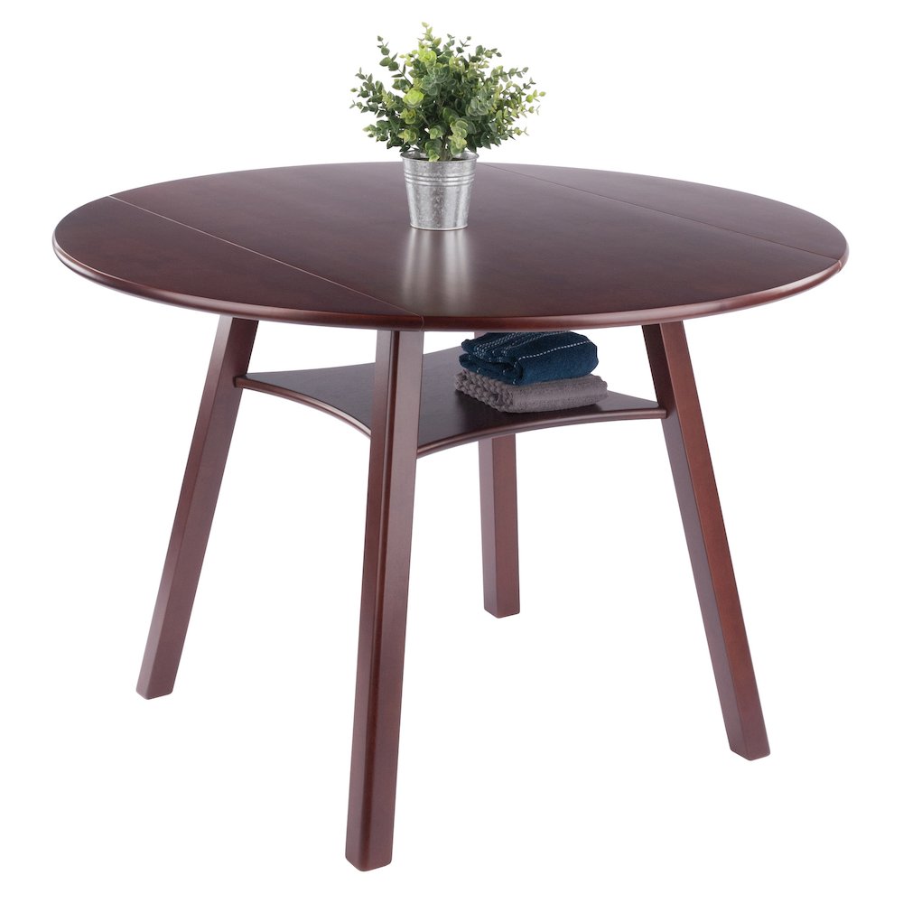 Marbelle Double Drop Leaf Dining Table, Walnut. Picture 11