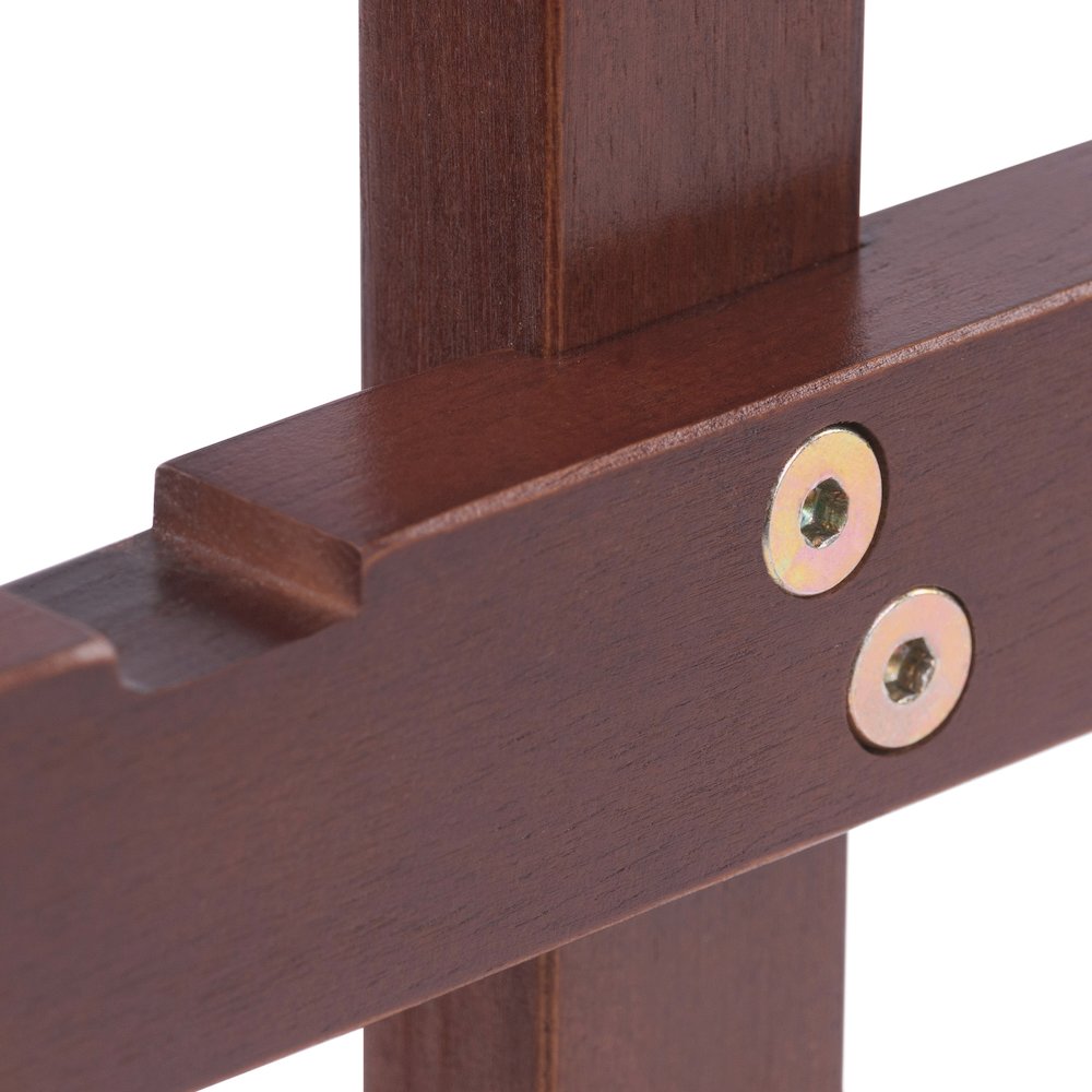 Riley Snack Table Rack, Walnut Finish. Picture 13