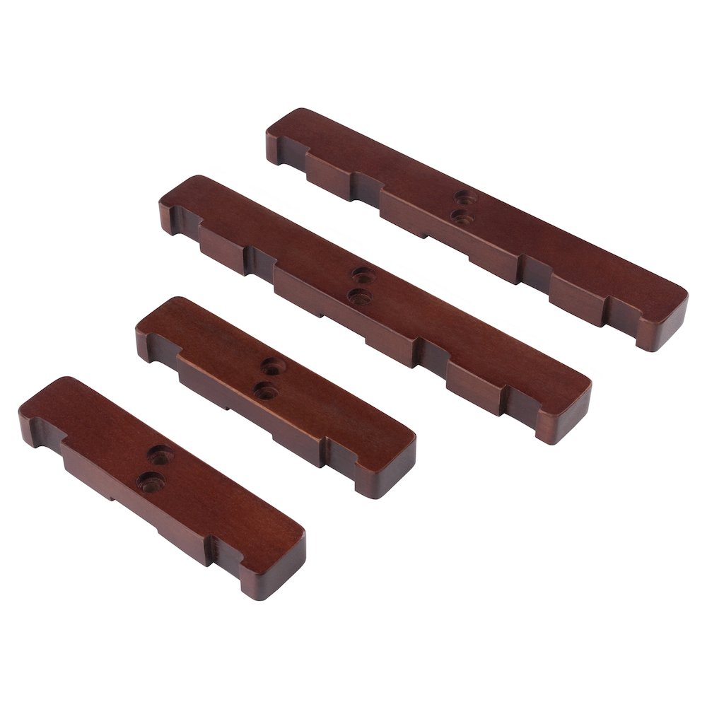 Riley Snack Table Rack, Walnut Finish. Picture 14