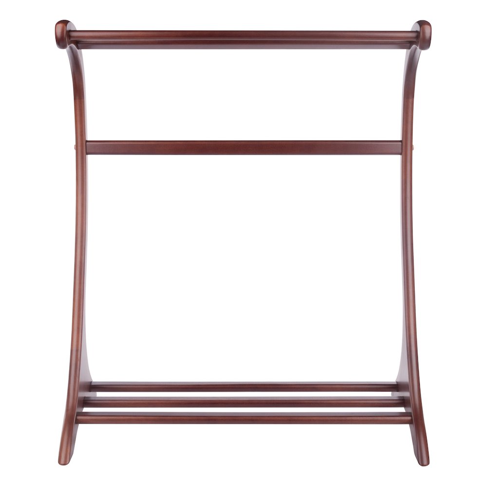 Bella Blanket Rack, Walnut. Picture 3