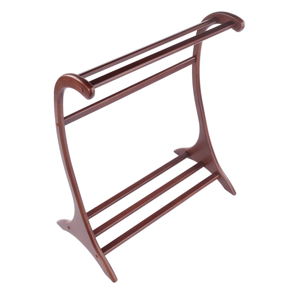 Bella Blanket Rack, Walnut. Picture 12