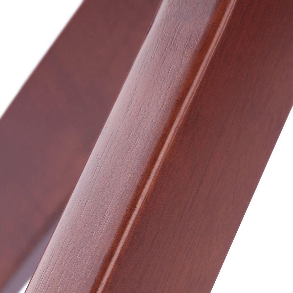Lexa Dining Table with Splayed Legs, Walnut Finish. Picture 17