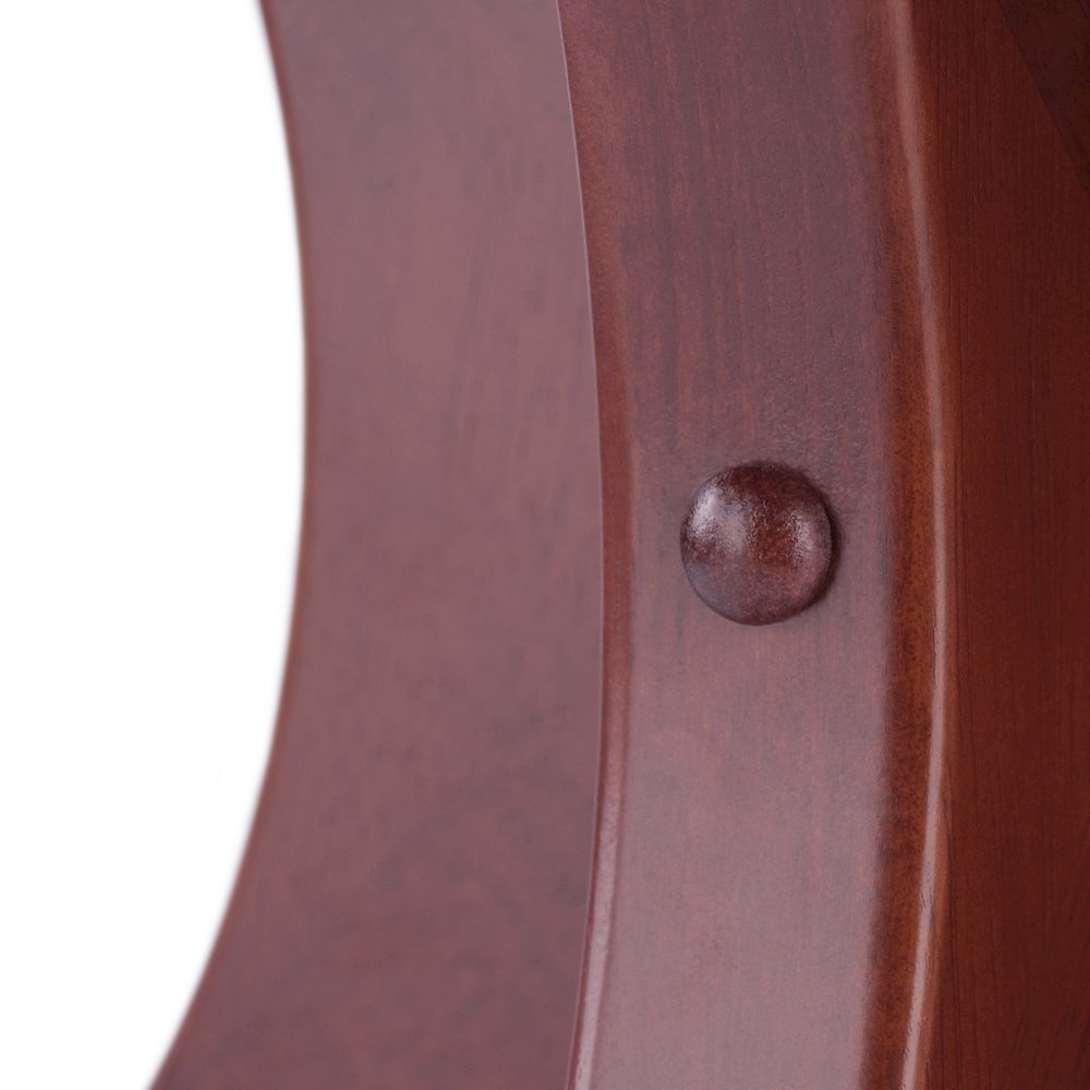 Lexa Dining Table with Splayed Legs, Walnut Finish. Picture 18