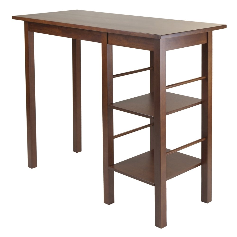 Antique Walnut Dining Table with Storage – Small Kitchen Table for 2. Picture 1