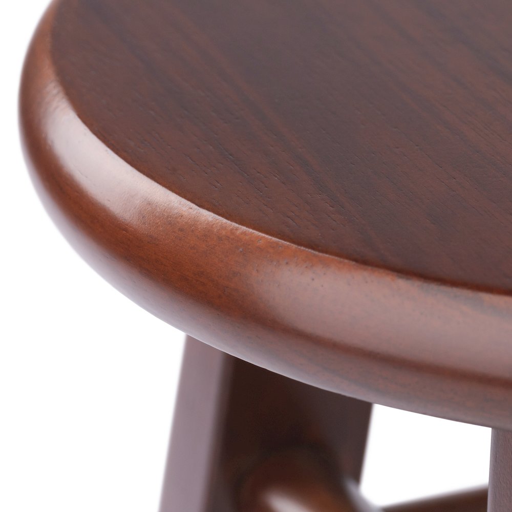 Element 2-Pc Dining Stool Set, Walnut. Picture 5