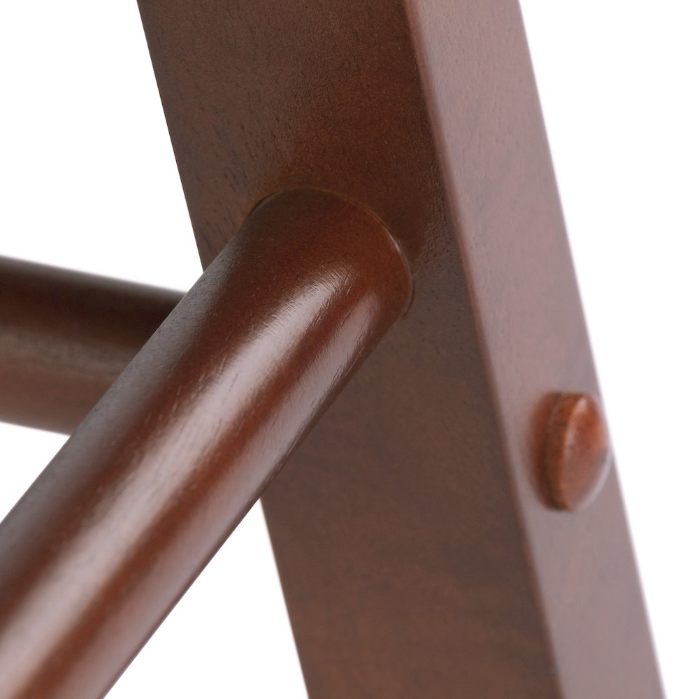 Element 2-Pc Dining Stool Set, Walnut. Picture 6