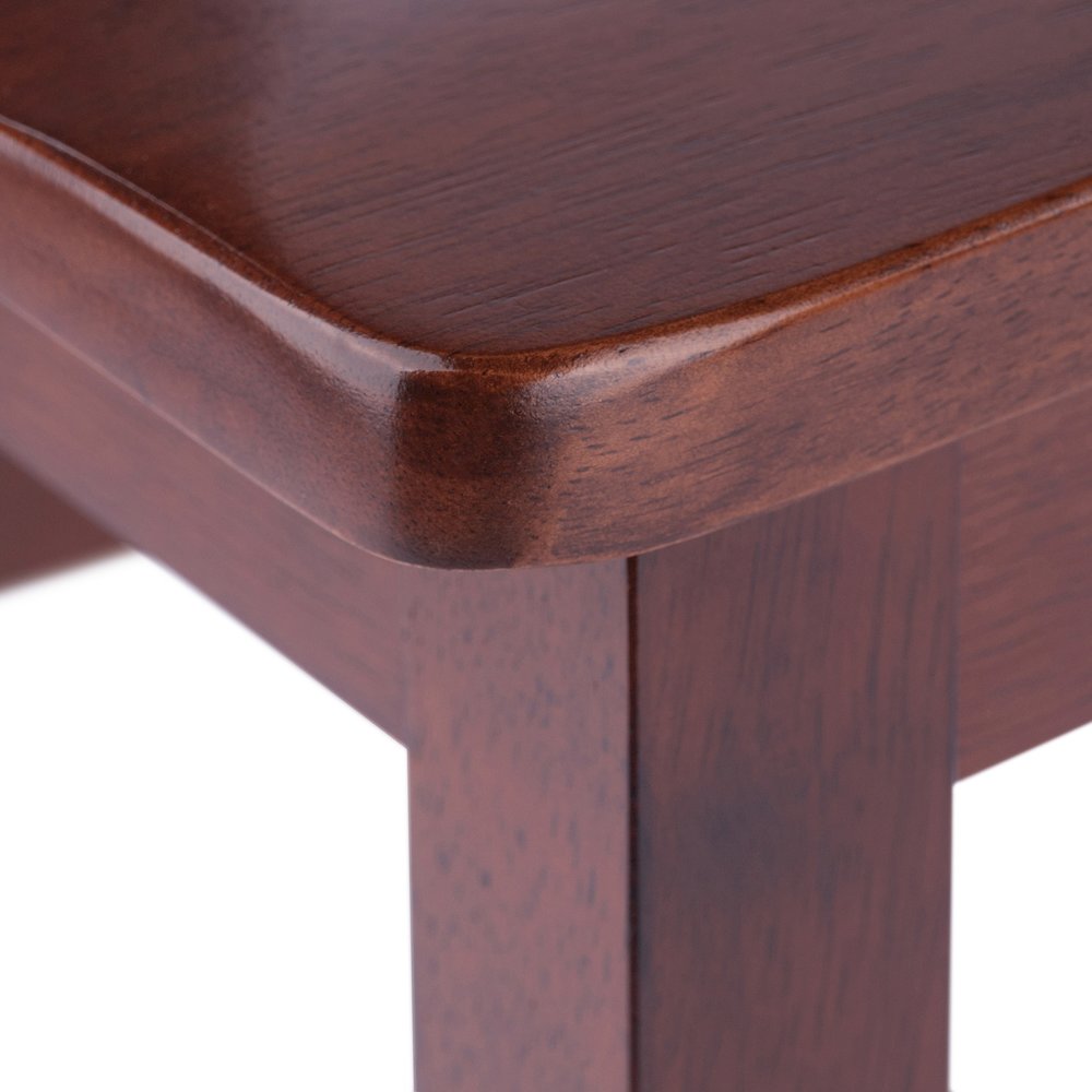 Xenia 2-Pc Set X-Back Chairs, Walnut. Picture 9