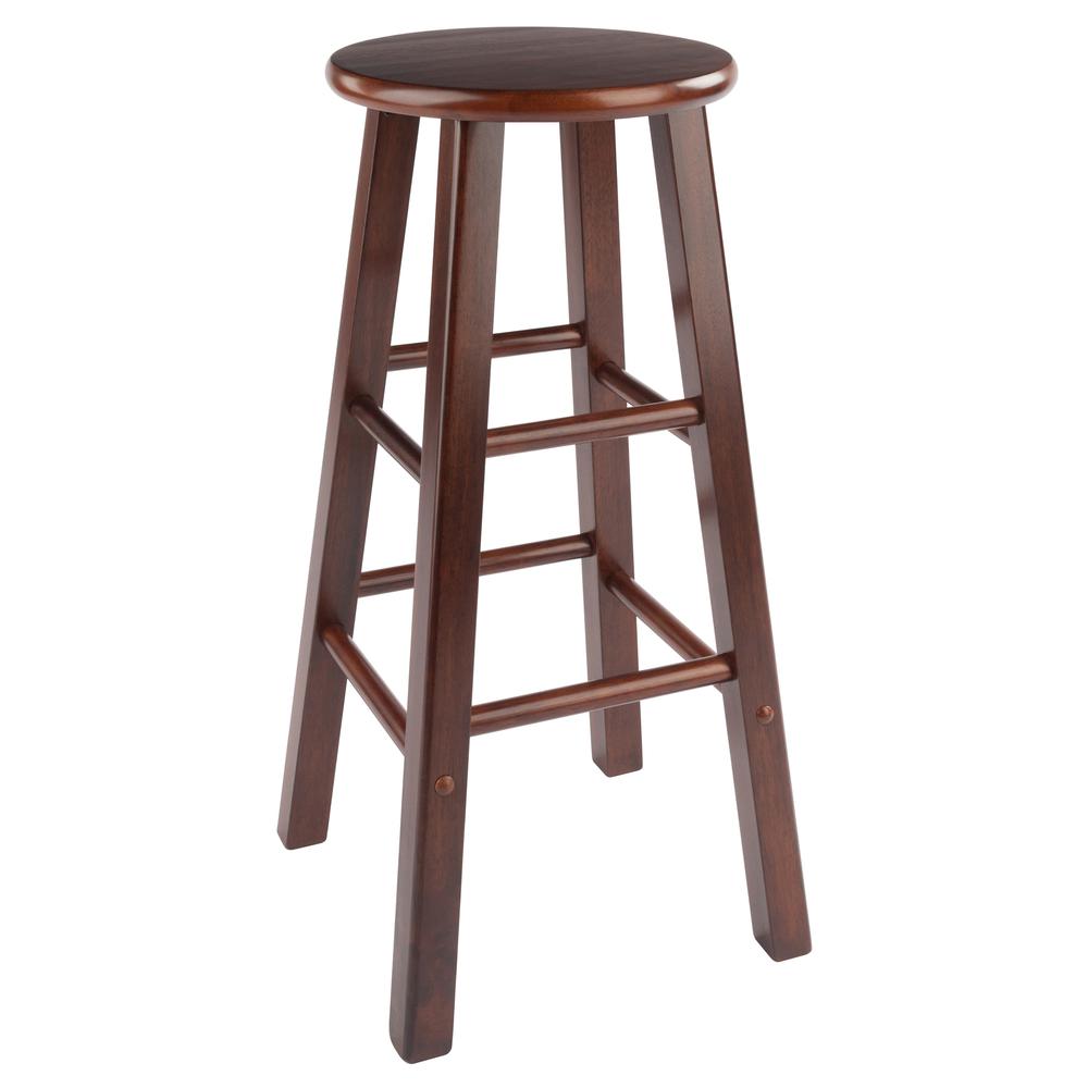Element Bar Stools, 2-Pc Set, Walnut. Picture 3
