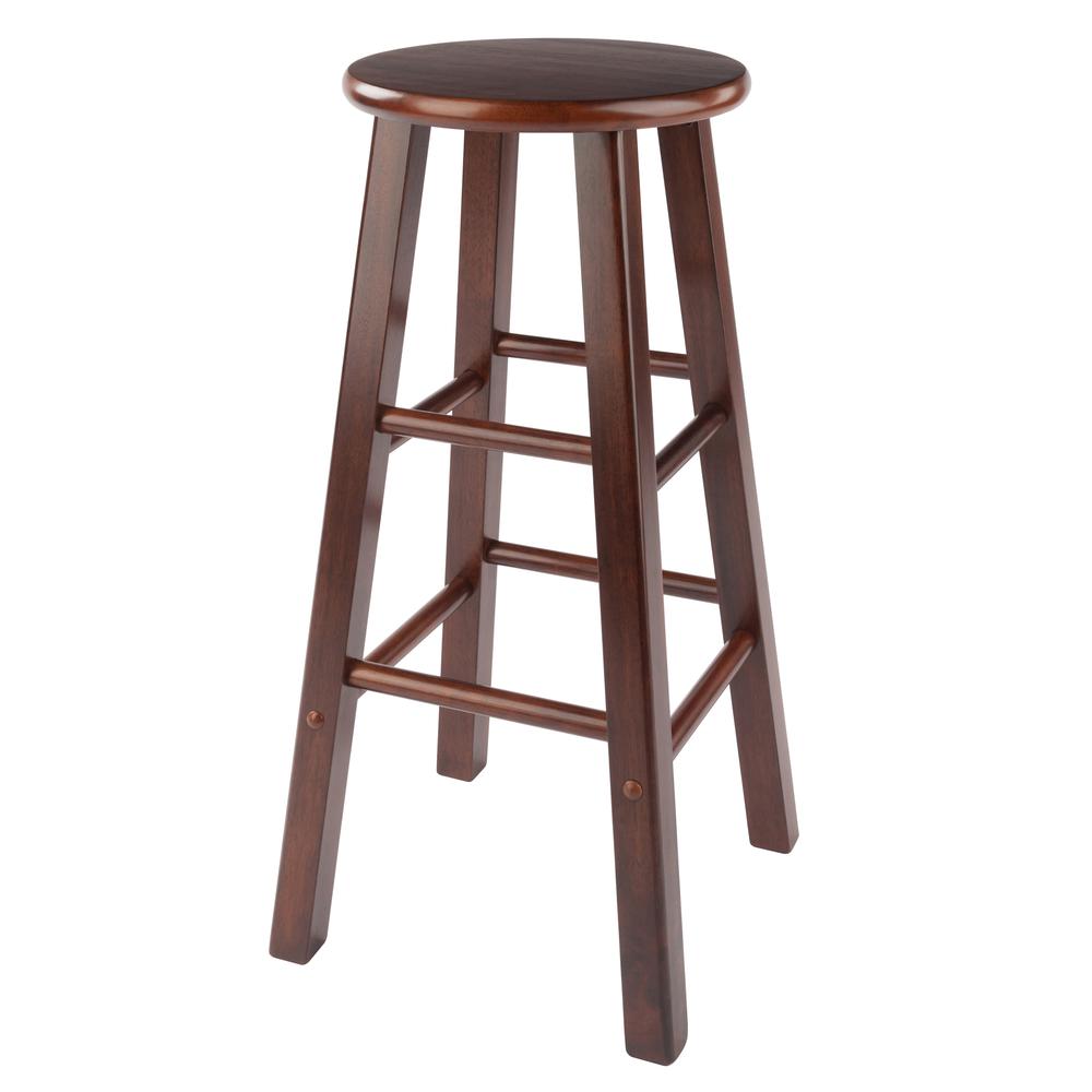 Element Bar Stools, 2-Pc Set, Walnut. Picture 7