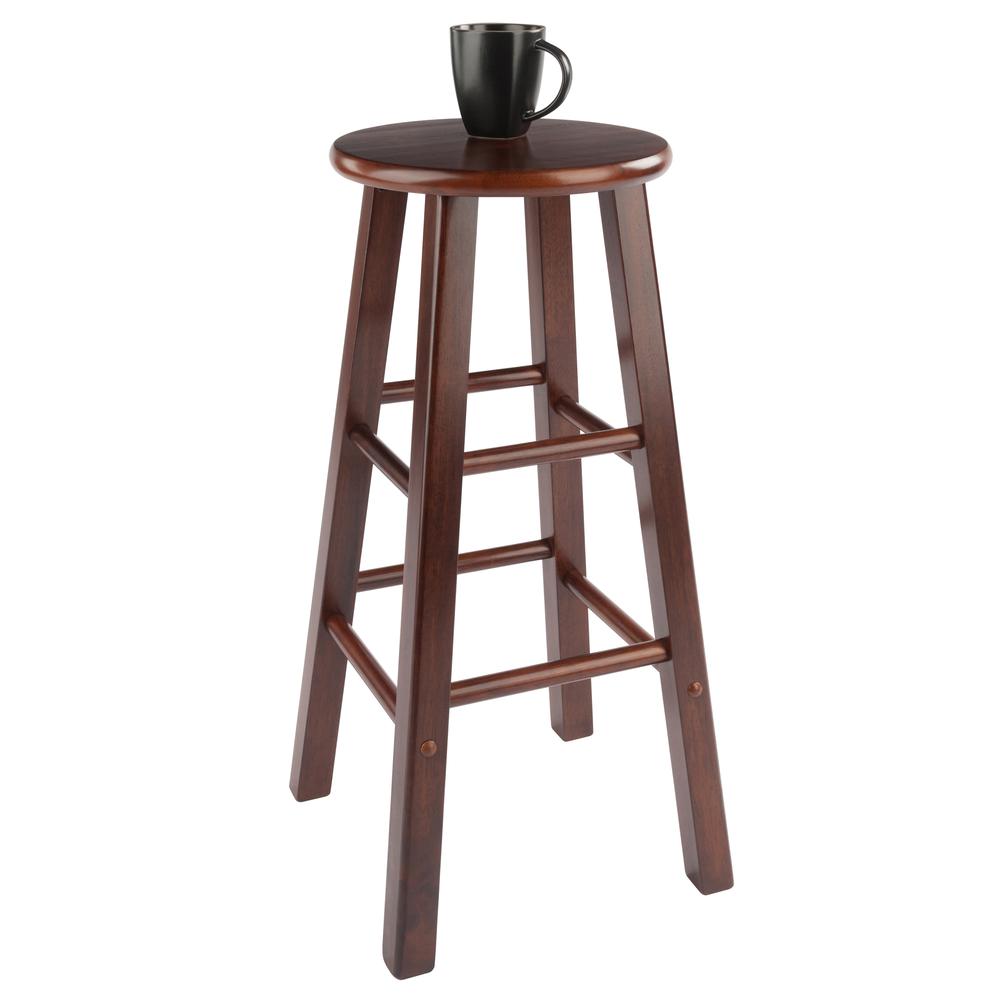 Element Bar Stools, 2-Pc Set, Walnut. Picture 8
