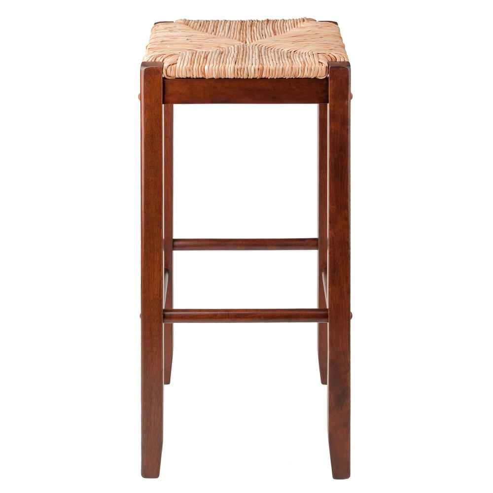 Kaden 2-PC Set Bar Stools Rush Seat. Picture 1