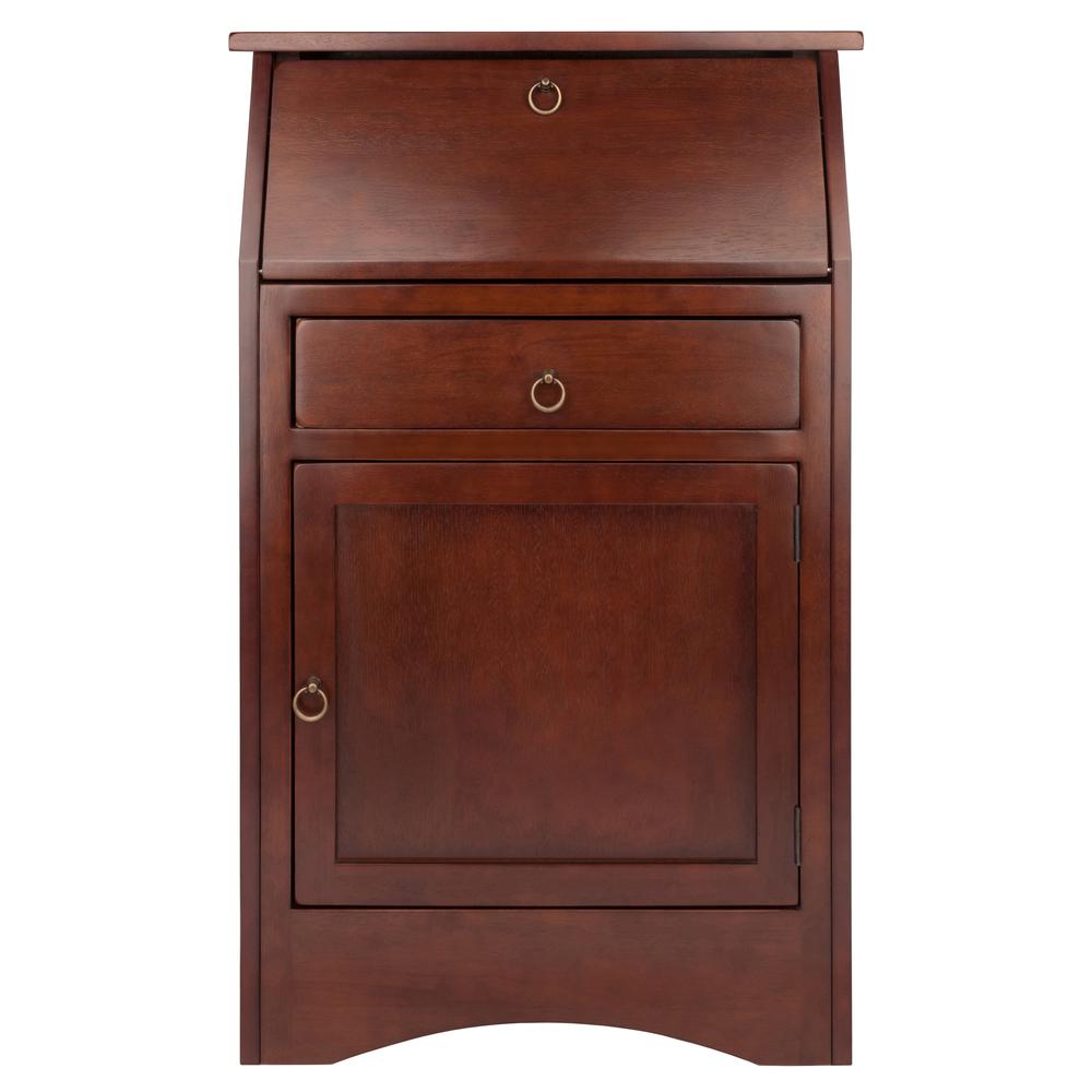 Regalia Secretary Desk Walnut Finish. Picture 11