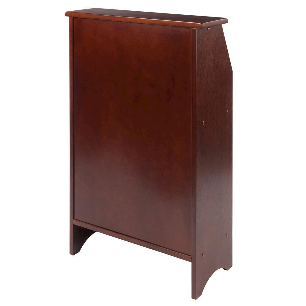 Walnut Secretary Desk – Classic Roll Top Hidden Desk with Storage. Picture 5