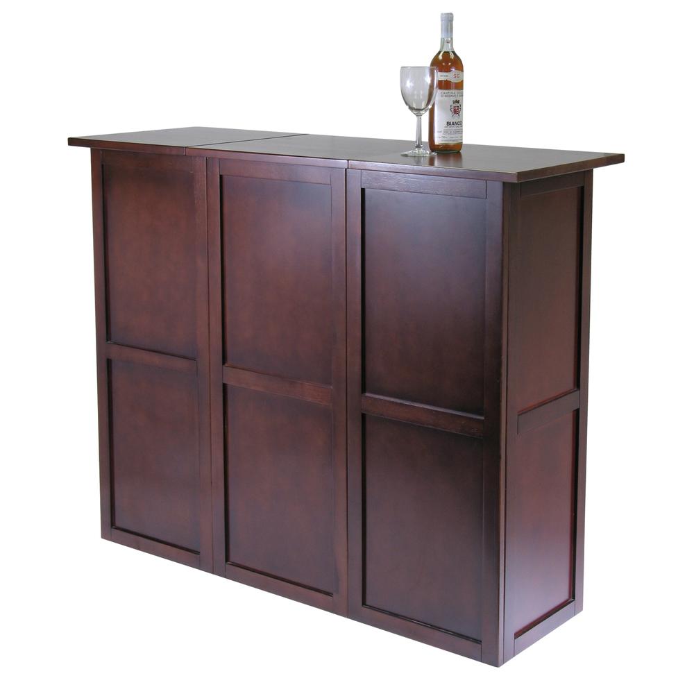 Newport Wine Bar Walnut. Picture 2