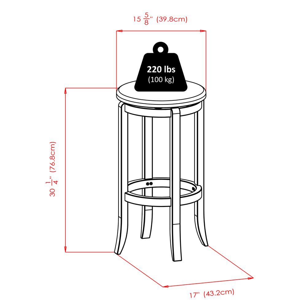 Fiona Round 3-Pc High/Pub Table Set. Picture 3