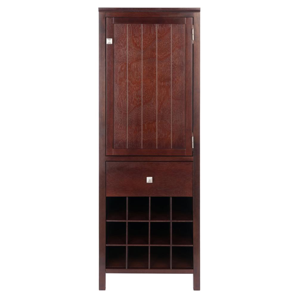 Brooke Jelly Cupboard in Walnut Finish. Picture 3