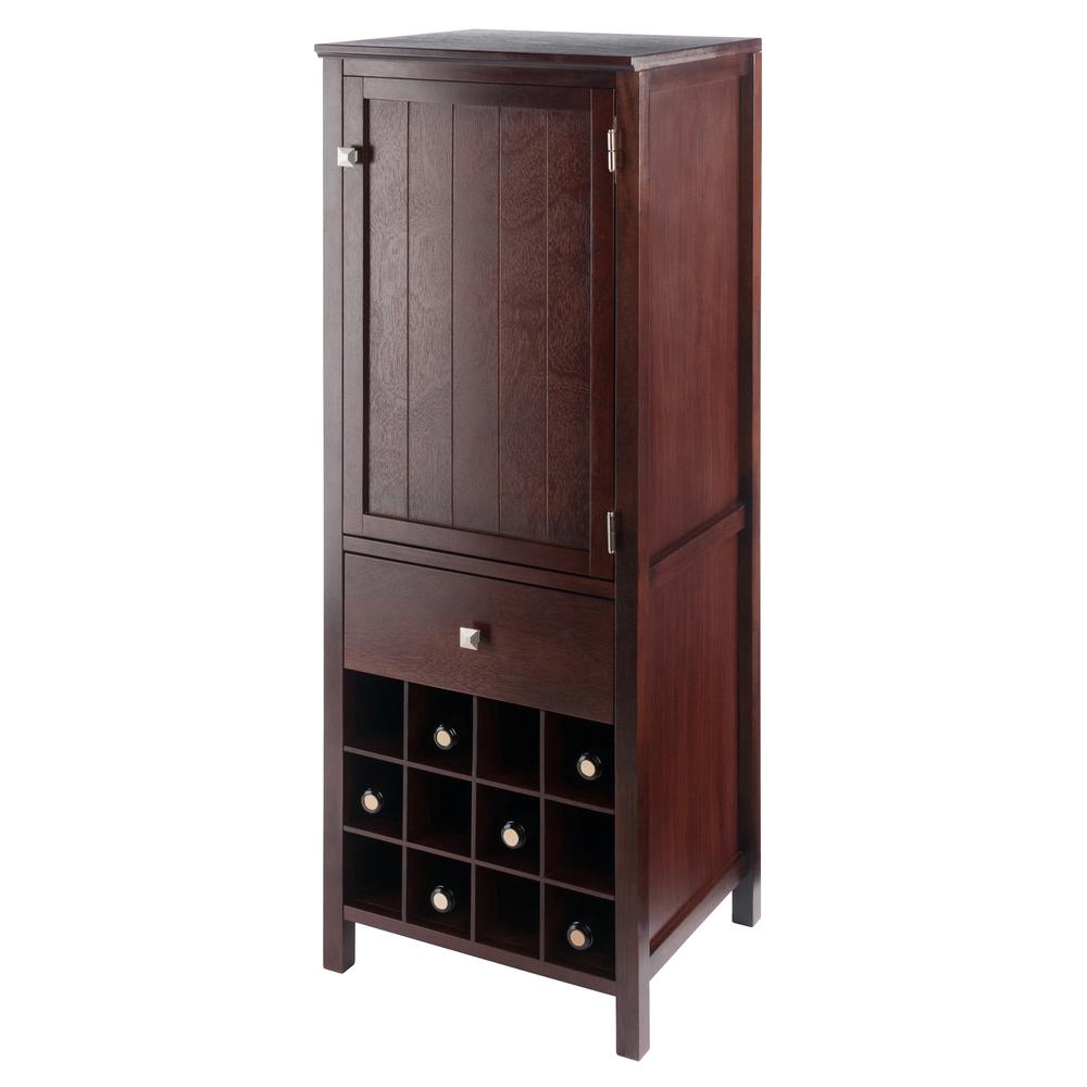 Brooke Jelly Cupboard in Walnut Finish. Picture 7