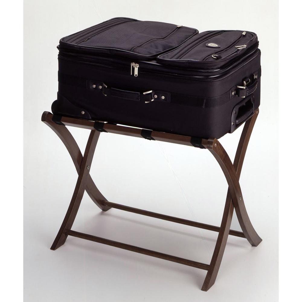 Scarlett Luggage Rack Walnut. Picture 7