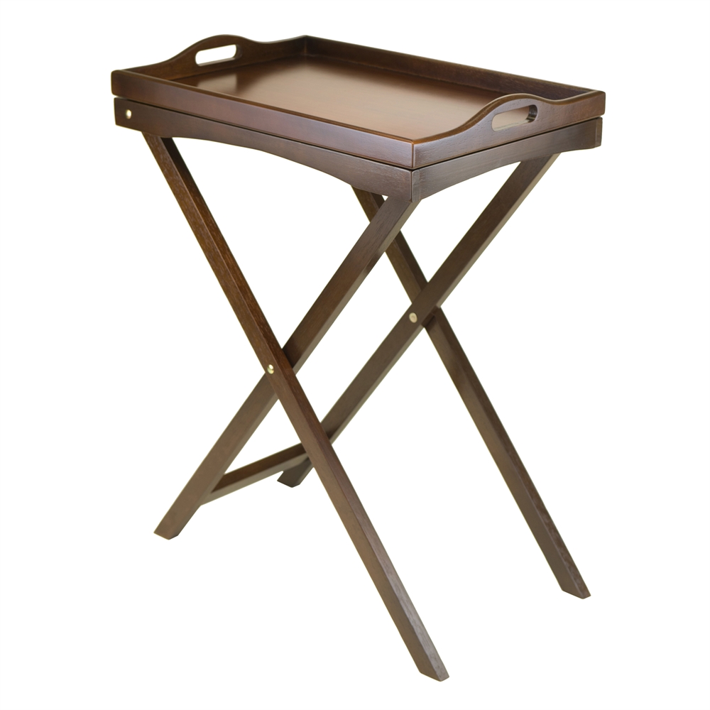 Devon Butler Table with Serving Tray. Picture 1
