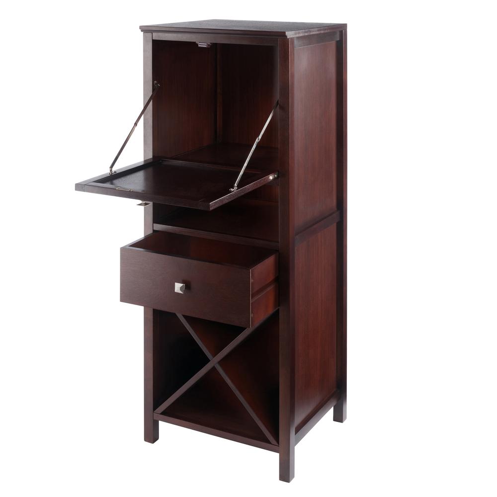 Brooke Jelly Cupboard Walnut Finish. Picture 2