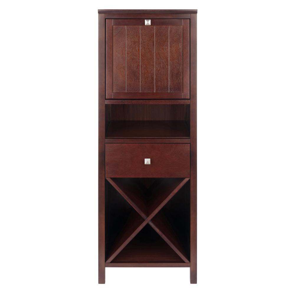 Brooke Jelly Cupboard Walnut Finish. Picture 3