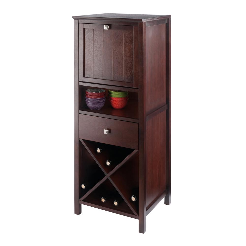 Brooke Jelly Cupboard Walnut Finish. Picture 7