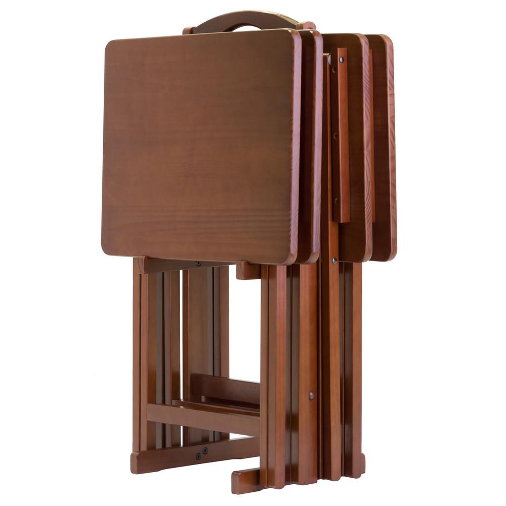 Alex 5-PC Snack Table Set. Picture 1