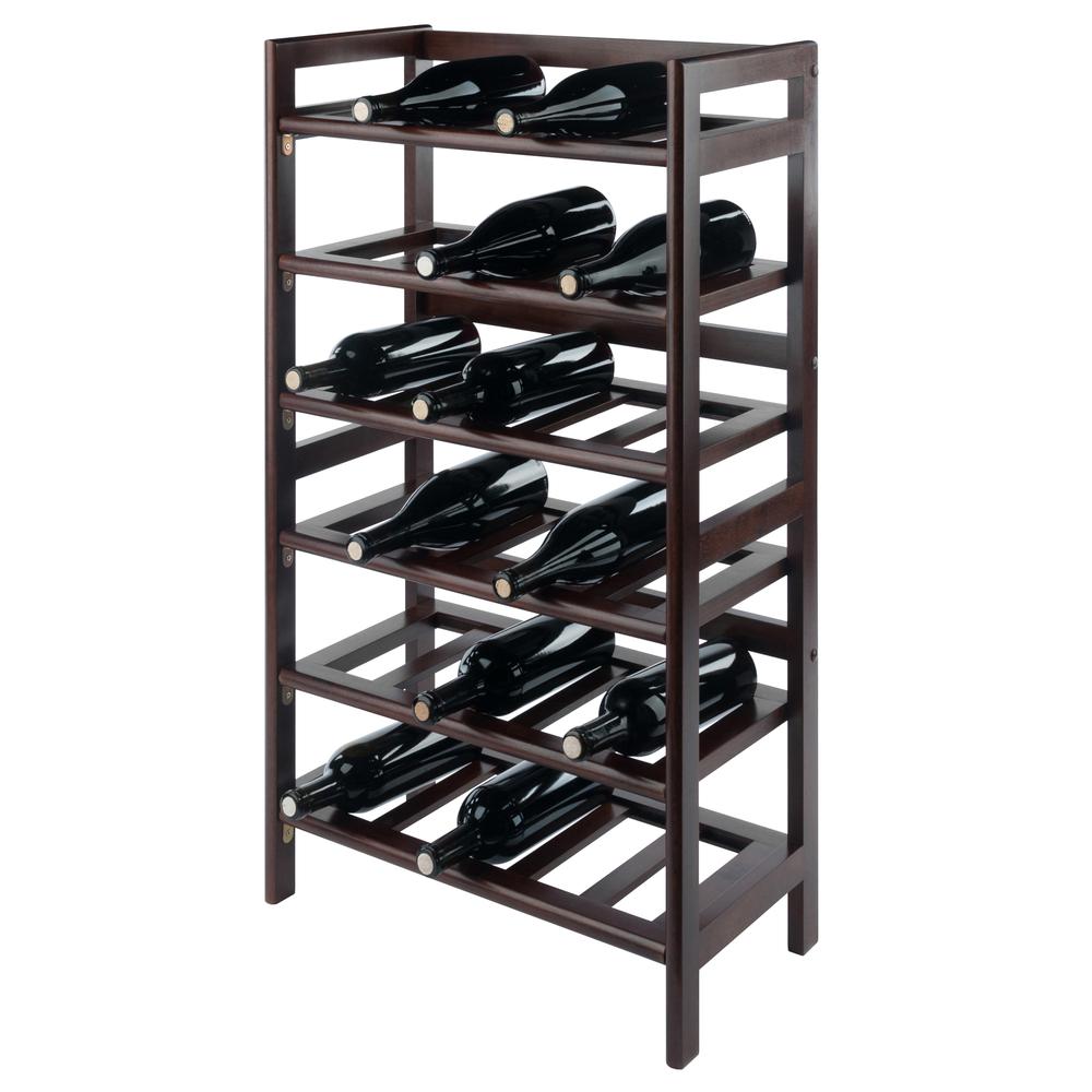 Silvi Wine Rack, 30-Bottle, - 6-Tier. Picture 6