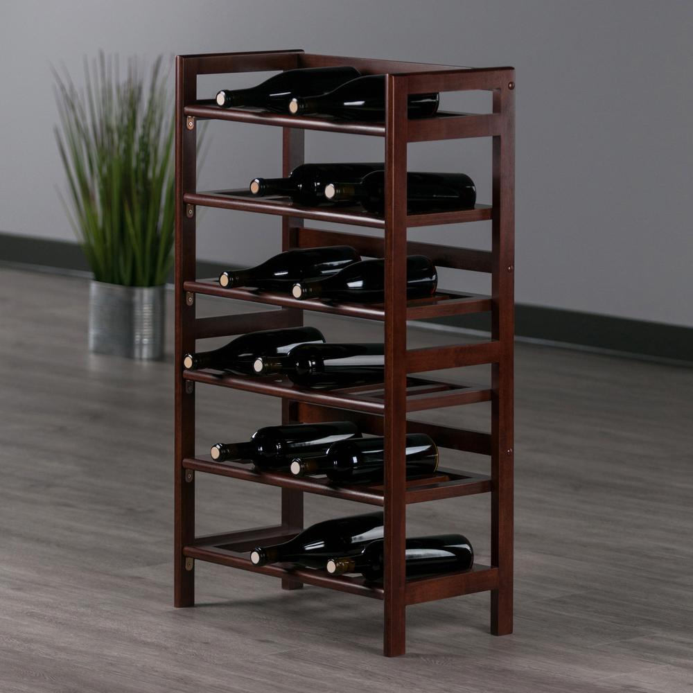 Silvi Wine Rack, 30-Bottle, - 6-Tier. Picture 7