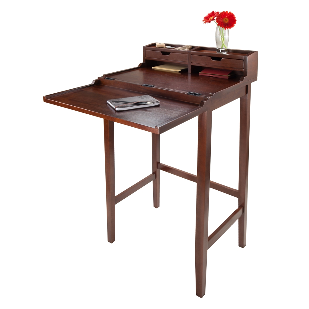Brighton High Desk with 2 Drawers. Picture 2