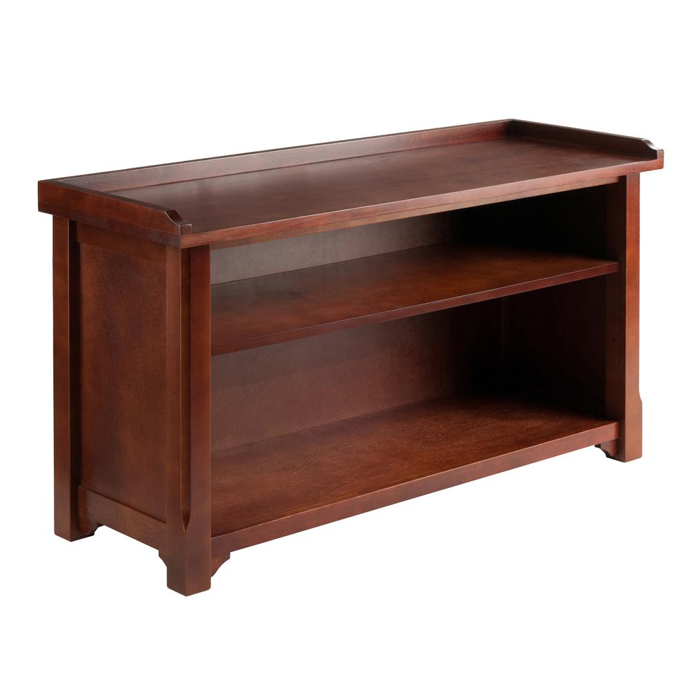Milan Bench with Storage shelf. Picture 1