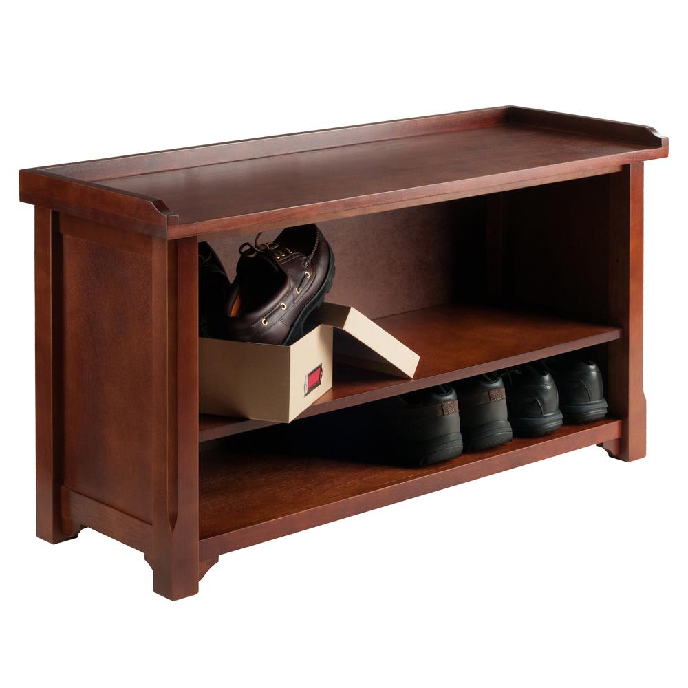 Milan Bench with Storage shelf. Picture 8