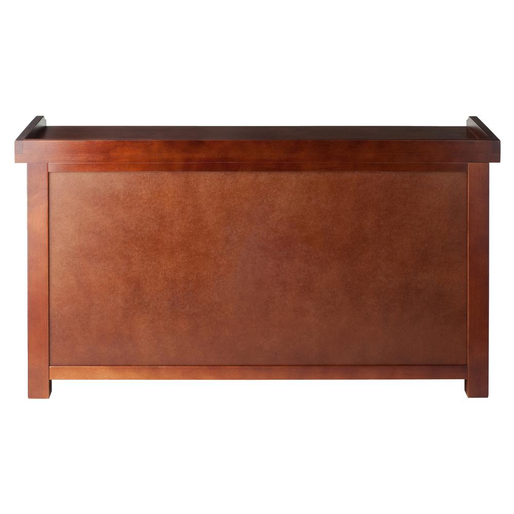 Milan Bench with Storage shelf. Picture 9