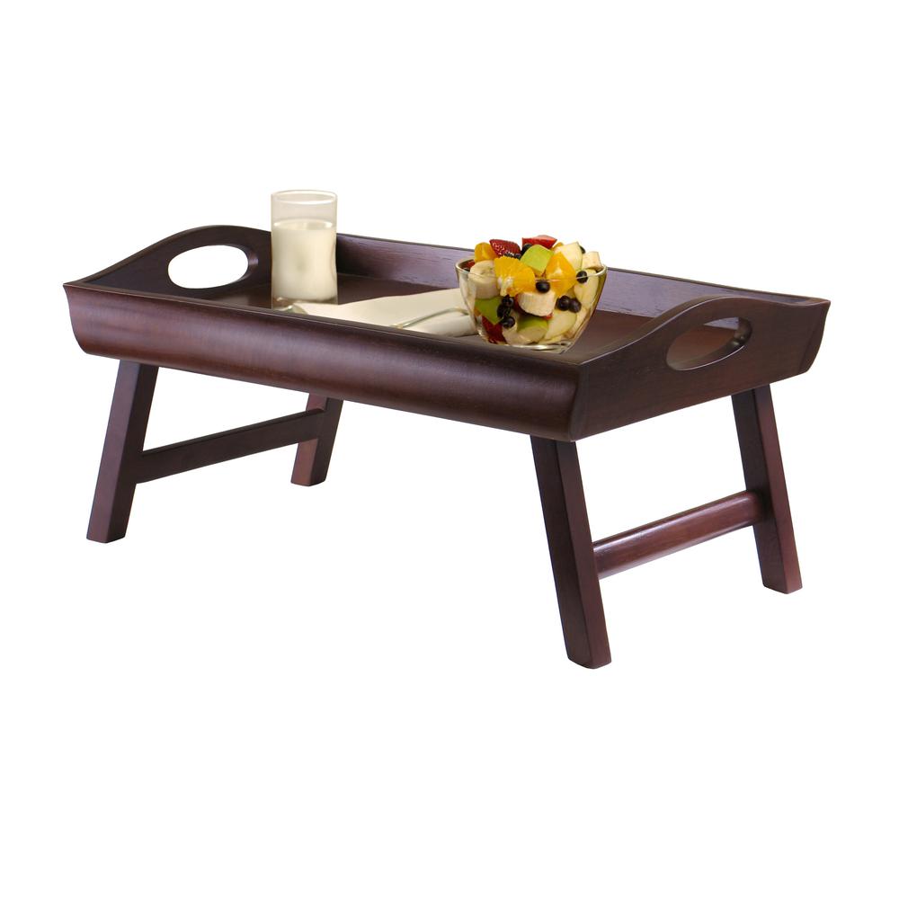 Sedona Bed Tray Curved Side, Foldable Legs, Large Handle. Picture 1