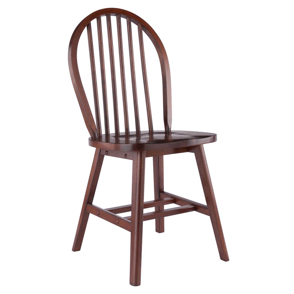 Windsor 2-Pc Chair Set, Walnut. Picture 2