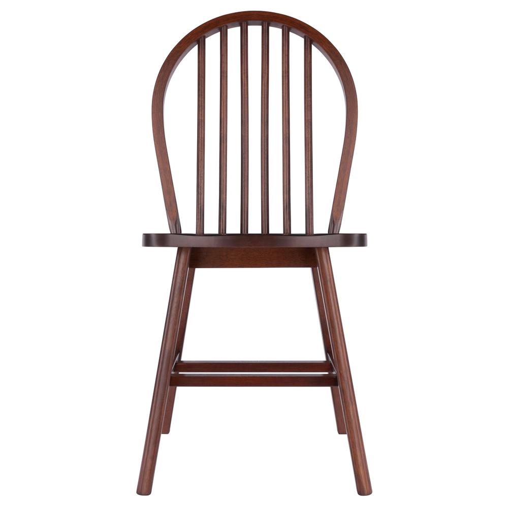 Windsor 2-Pc Chair Set, Walnut. Picture 3