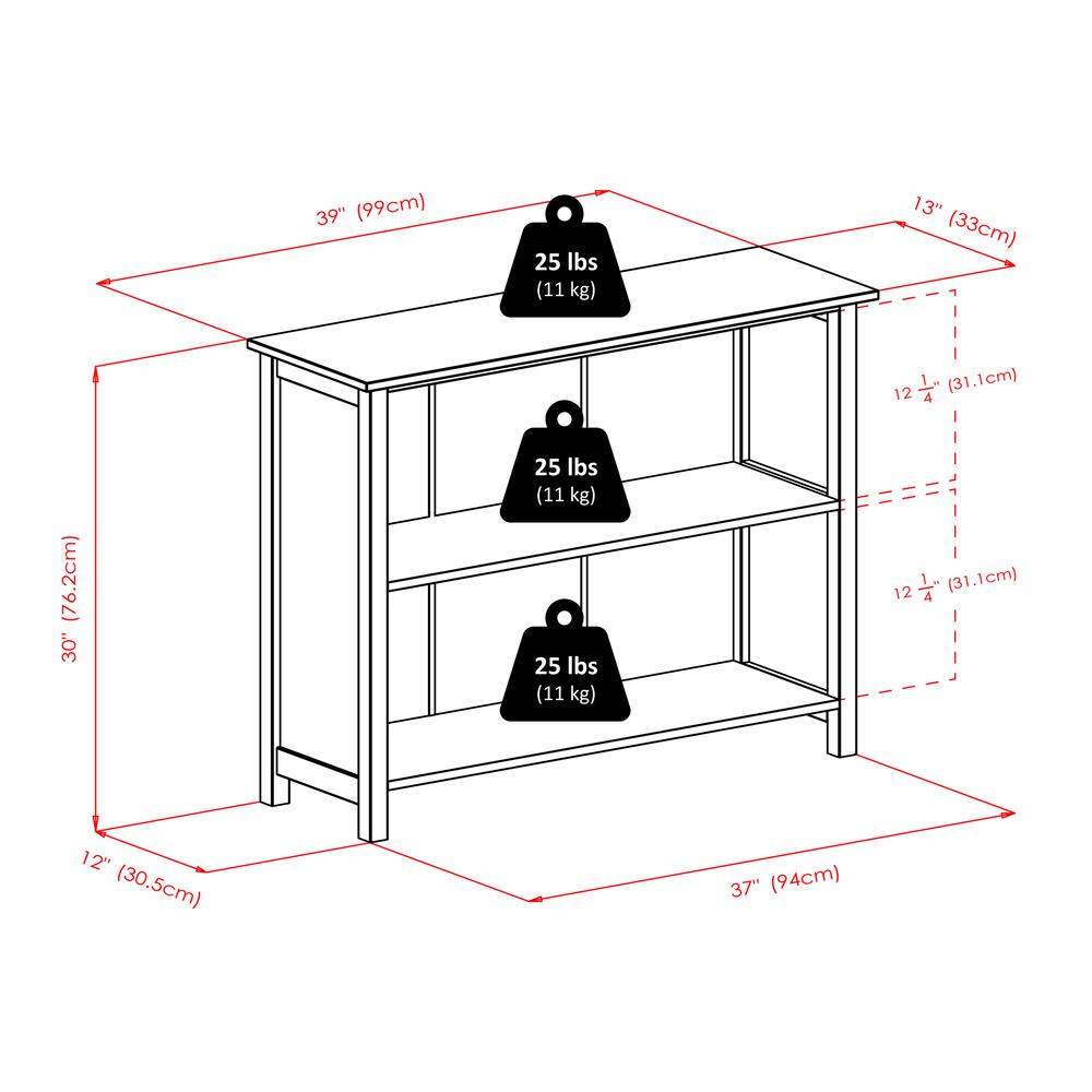 Verona 2-Section W Storage Shelf with 6 Foldable Beige Fabric Baskets. Picture 2