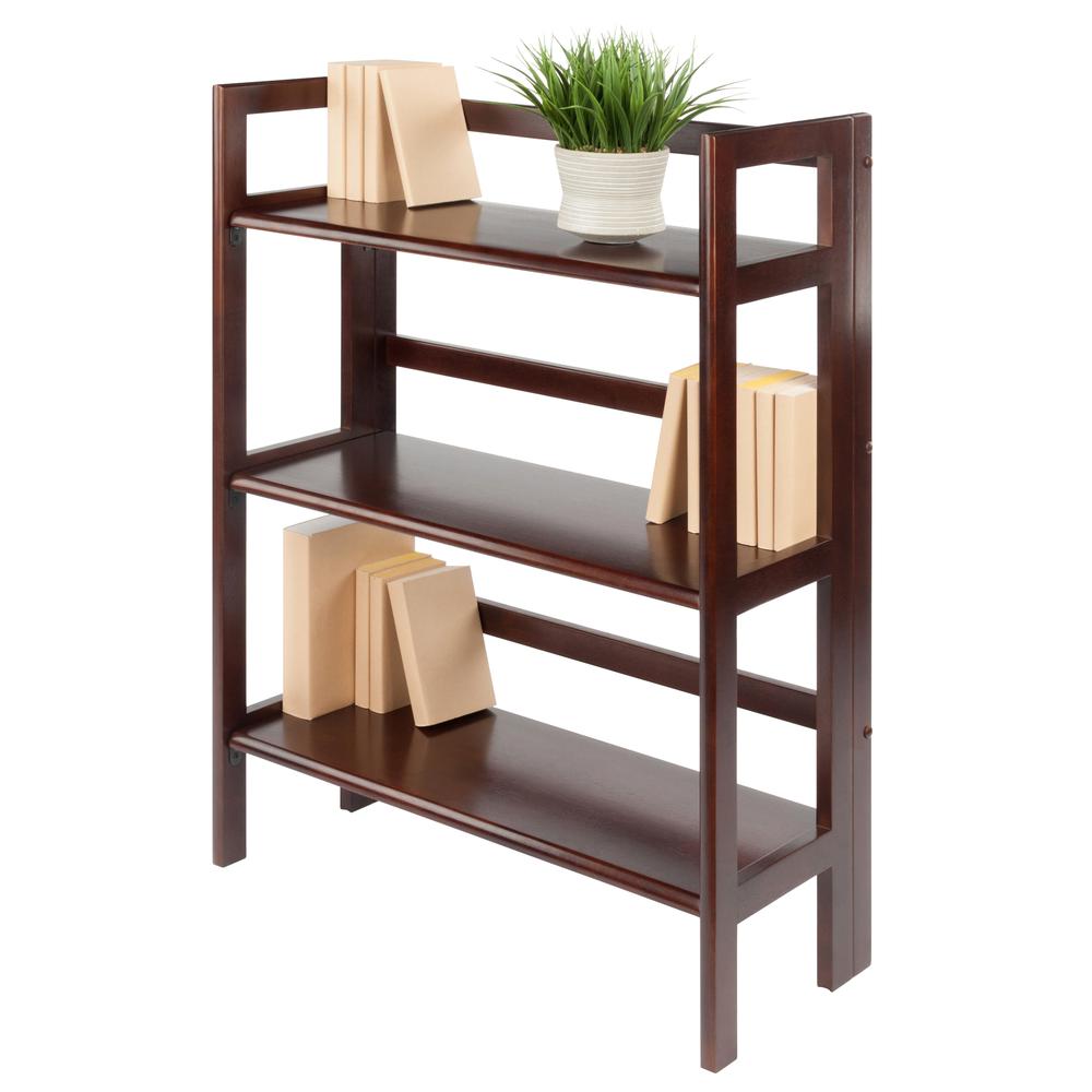 Terry Folding Bookcase Walnut. Picture 7
